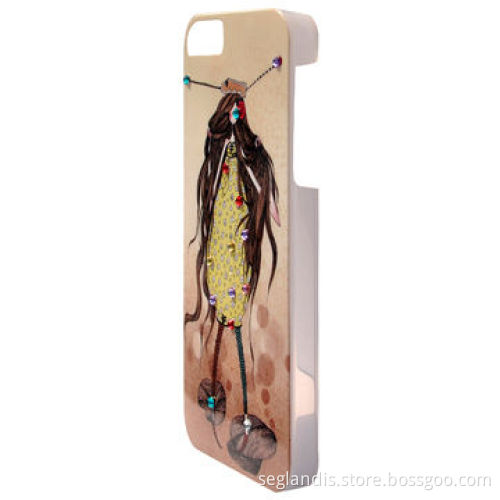 Protection Case with Transfer Print for iPhone 5, Uses Water Transfer Printing Tech